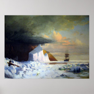 Poster Verão do ártico de William Bradford