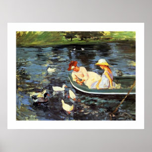 Poster Verão dois de Mary Cassatt