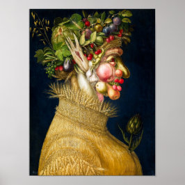 Poster Verão | Giuseppe Arcimboldo |