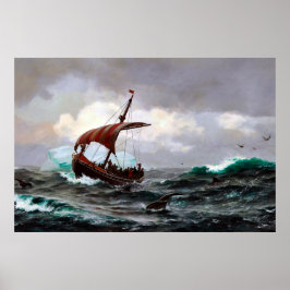 Poster Verão na Costa da Gronelândia Ano 1000