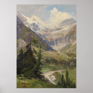 Poster Verão nas montanhas por Petrides