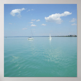 Poster Verão no lago Balaton