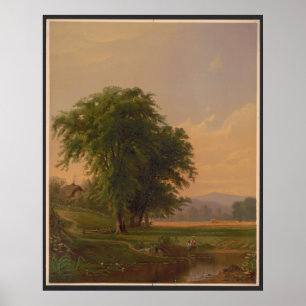 Poster Verão por Alfred Bricher