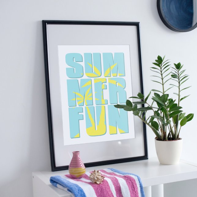 Poster Verão vibra ilusão. (Criador carregado)