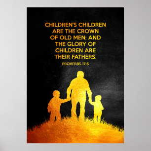 Poster Verbos de Bíblia 17:6 Versos