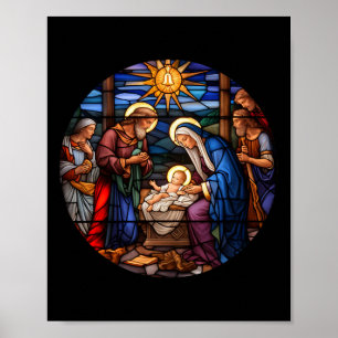 Poster Verdadeira História Natal Natividade Jesus Cristão