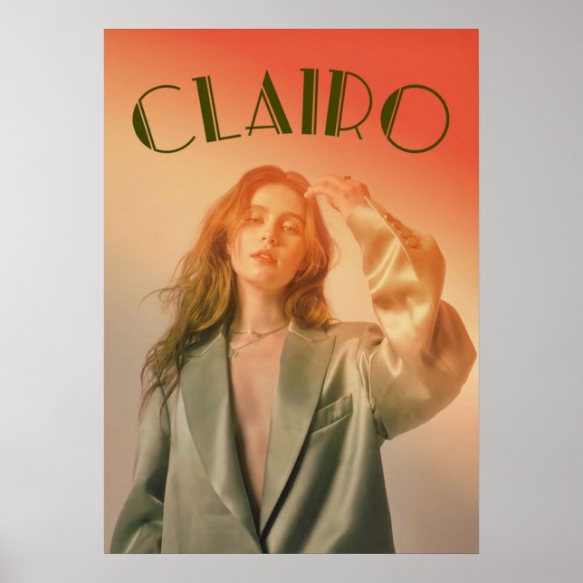Poster Verde Clairo (Frente)
