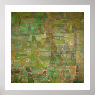 Pôster Verde Como Klee