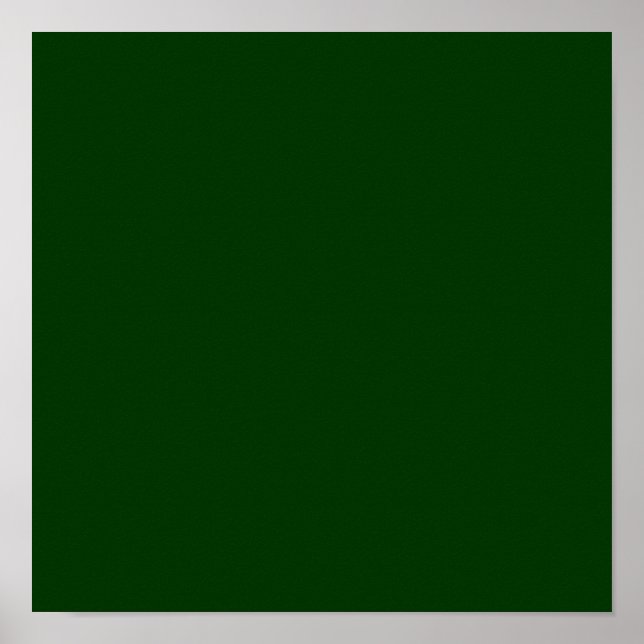 Poster Verde Escuro (Frente)