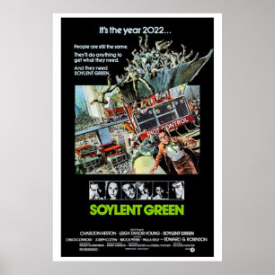 Poster Verde Soylent 1973