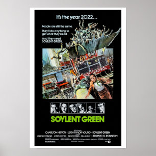 Poster Verde Soylent 1973