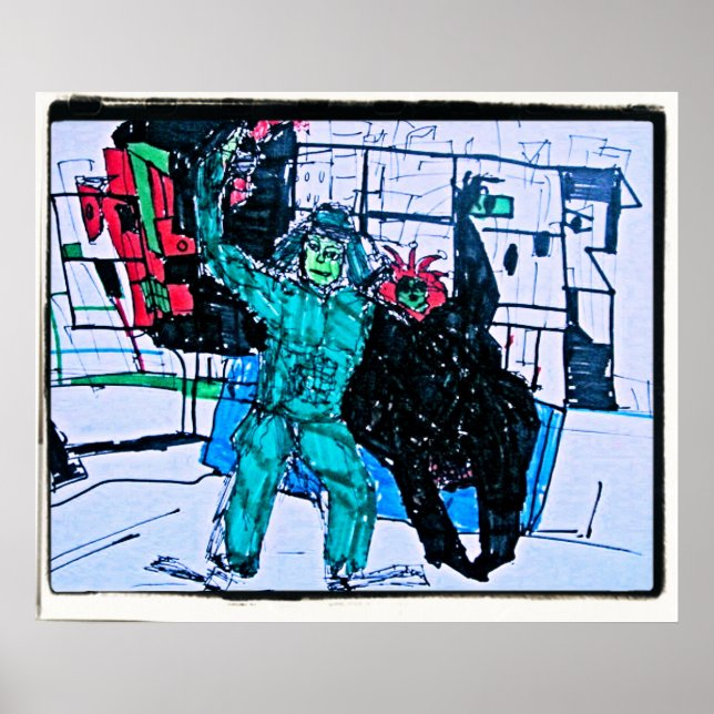 Pôster verde sr. (Frente)