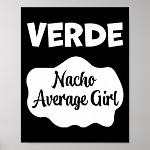 Poster Verde Taco Molho Costume Mulheres Homens Crianças 