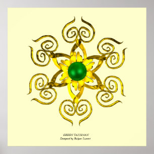 PÔSTER VERDE TALISMAN