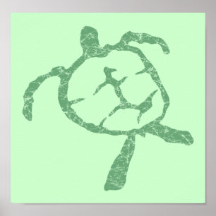 poster verde-tartaruga