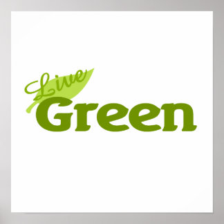 Poster Verde vivo