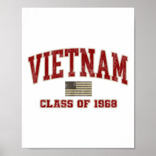 Poster Vereador Da Guerra Do Vietnã Camisa Militar Cl De