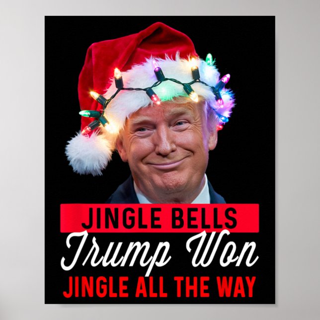 Poster Vergonhota de Natal Sinos de Jingle Engraçados Tru (Frente)