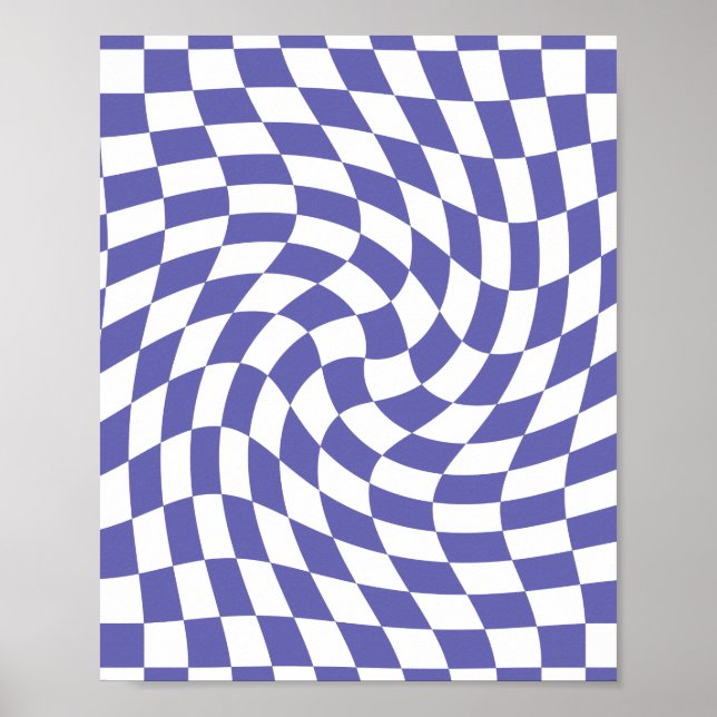 Poster Verificações Vertiginosas Psicodélicas Retroativas (Frente)