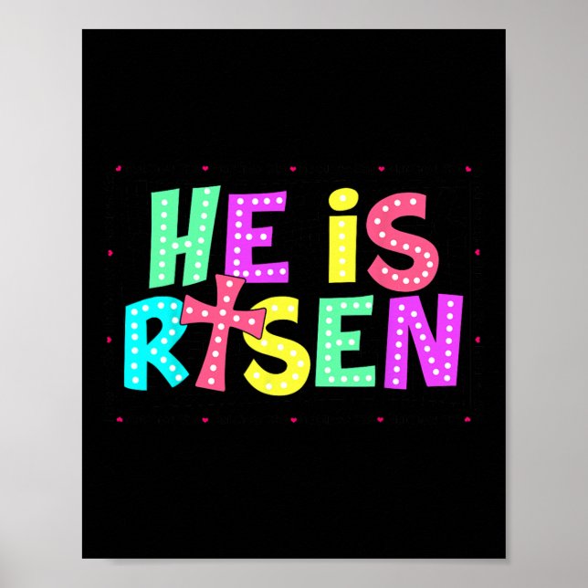Poster Verificado Que Ele Está Arriscado Crianças Páscoas (Frente)