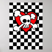 Verificadores de Caveira de Cartoon Emo