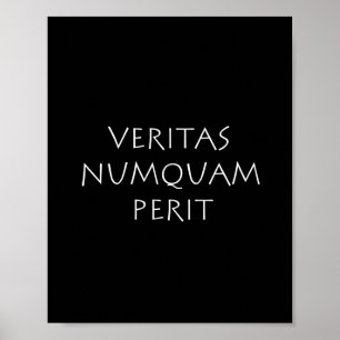 Poster Veritas numquam perit