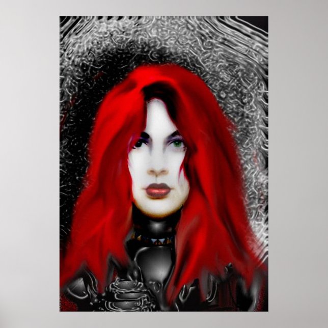 Pôster Vermelho (Frente)