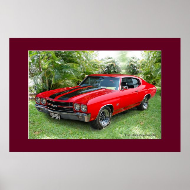 Pôster Vermelho 1970 (Frente)