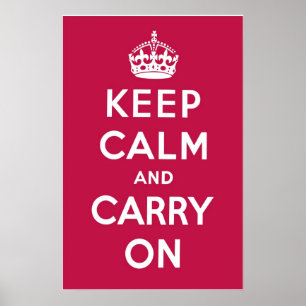 Poster Vermelho da framboesa