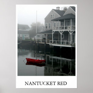 Pôster Vermelho de Nantucket