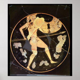 Poster Vermelho-figura ateniense kylix