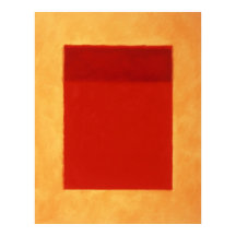 vermelho, laranja no amarelo