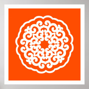 Poster VerMilhão de Moods Asiáticos Mandalla