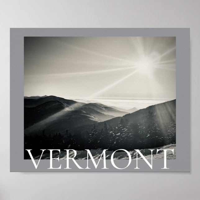 Poster Vermont (Frente)