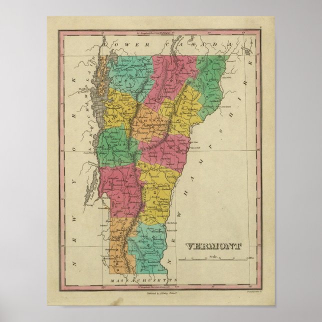 Pôster Vermont 10 (Frente)