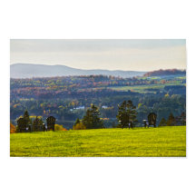 Vermont Autumn Evening View