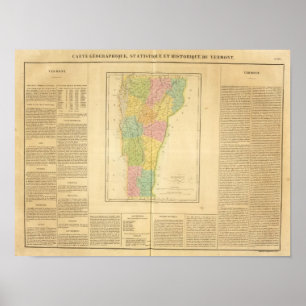 Pôster Vermont E.U.