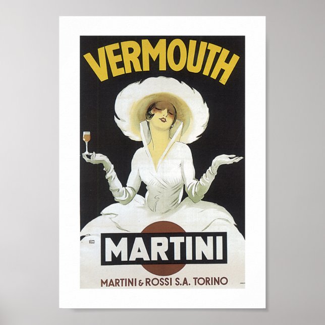 Poster Vermouth Martini (Frente)
