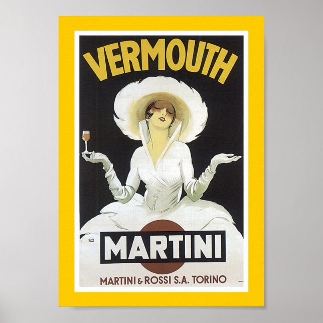 Poster Vermouth Martini (Frente)