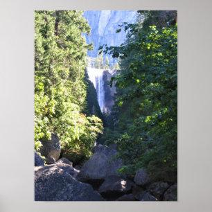 Poster Vernal Falls, Parque Nacional de Yosemite, CA