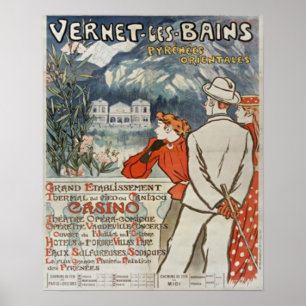Pôster Vernet Les Bains absolutamente bonito