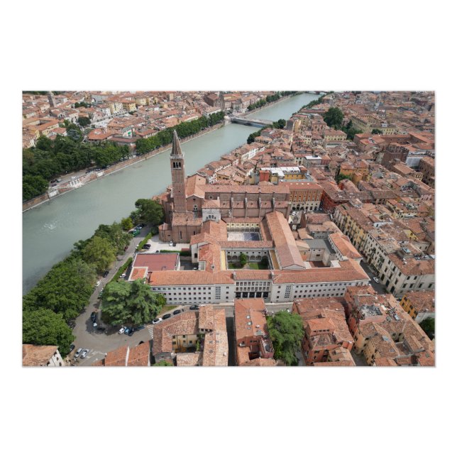 Pôster Verona Itália (Frente)