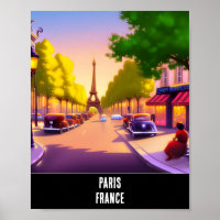 Versão Dreamlike da Torre Eiffel, Paris
