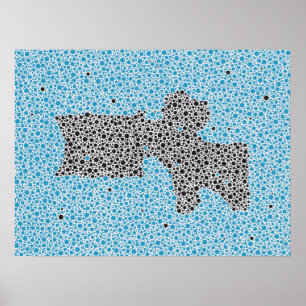 Poster Vértebras lombares dos trabalhos de arte da