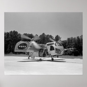 Pôster Vertol VZ-2 (modelo 76)