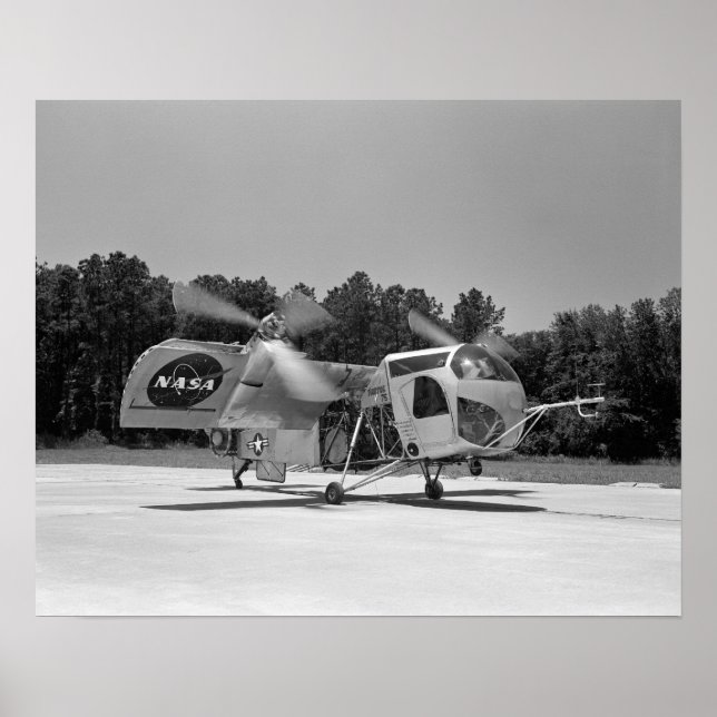 Pôster Vertol VZ-2 (Modelo 76) (Frente)