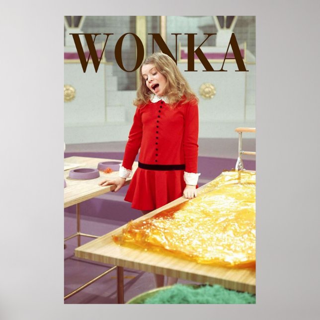 Poster Veruca Salt WONKA VOGUE (Frente)