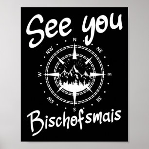 Poster Vês-Te A Caminhar De Bischofsmais Alemanha Vacinaç