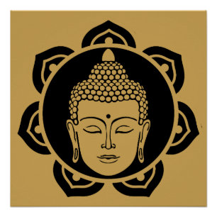 Pôster Vesak Buddha Buda Purnima Dia Buda