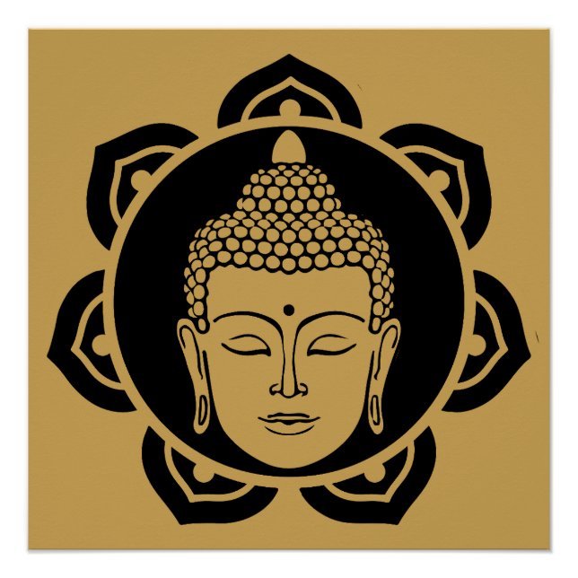 Pôster Vesak Buddha Buda Purnima Dia Buda (Frente)